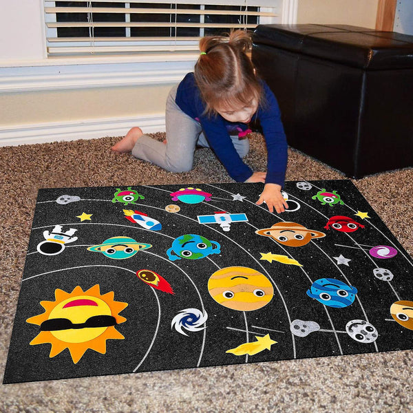 Astronomy Adventure Felt Learning Montessori Board