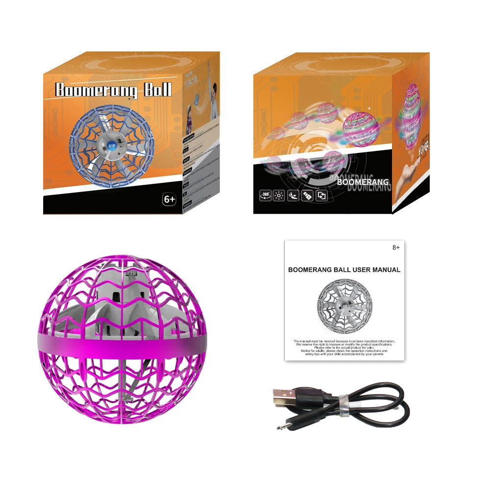 LED SkyBender Boomerang Ball