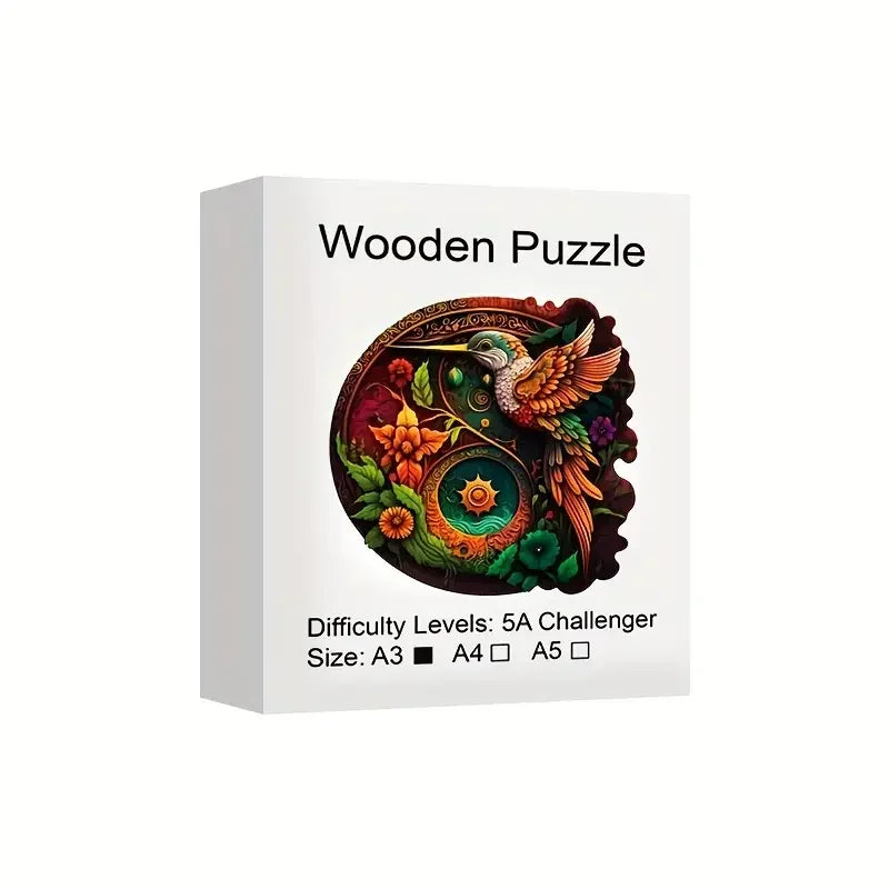 Little Play Mates™ - Peacock Wooden Jigsaw Puzzle