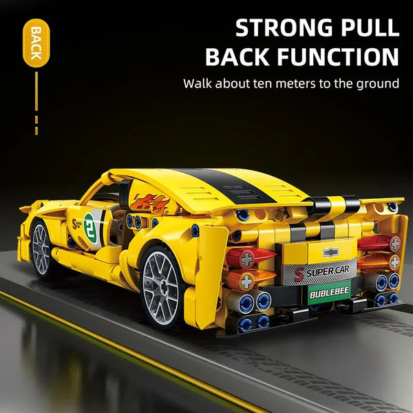 Ultimate Race Car Building Blocks Set